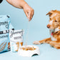 Digestive Aid - Elk Supplement Mix-in for Dogs being added to Yummers Dog Food