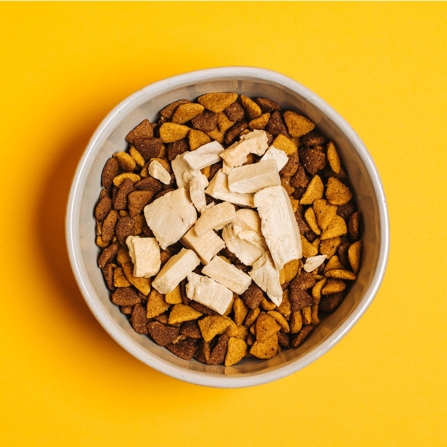 pure protein over bowl